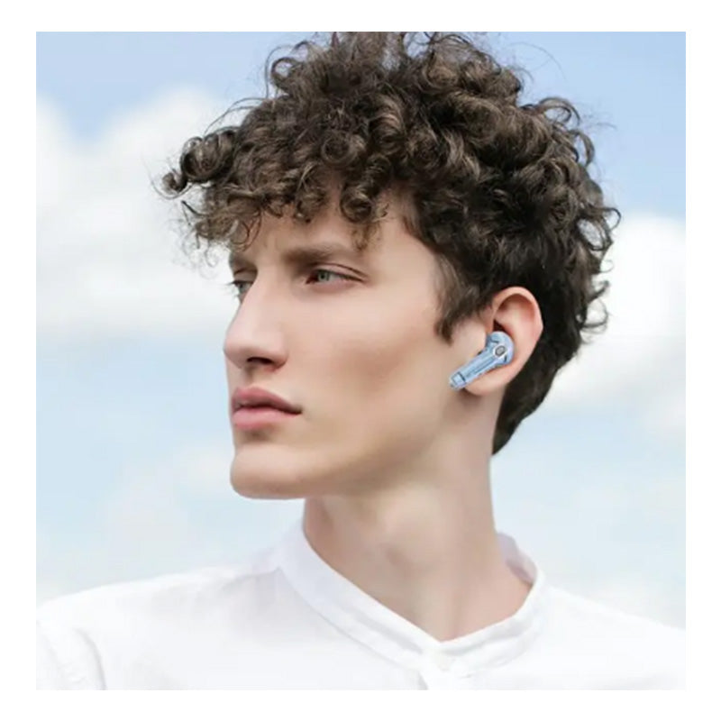 Crystal Clear:  pro T8 Wireless Earphones - Transparent Design (Air 39)